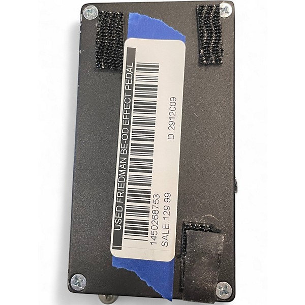 Used Friedman BE-OD Effect Pedal