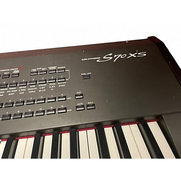 Used Yamaha S70XS 76 Key Synthesizer