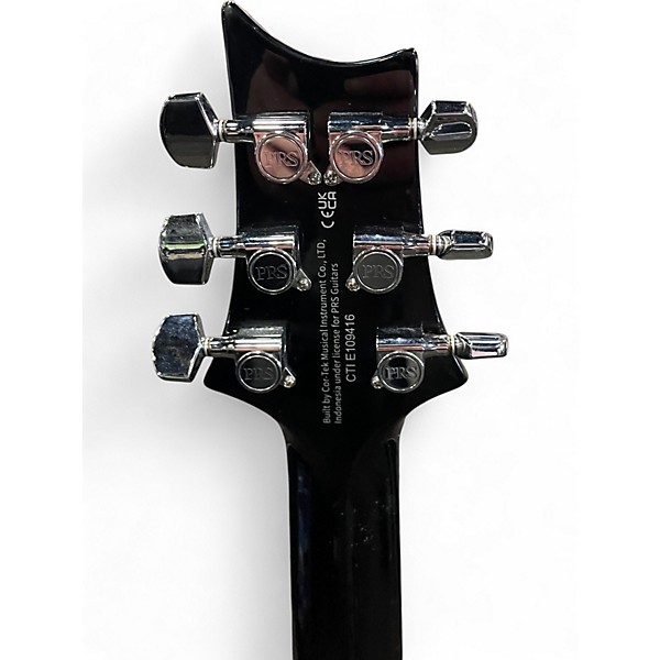 Used PRS SE Custom 24 LEFT HANDED Tobacco Burst Solid Body Electric Guitar