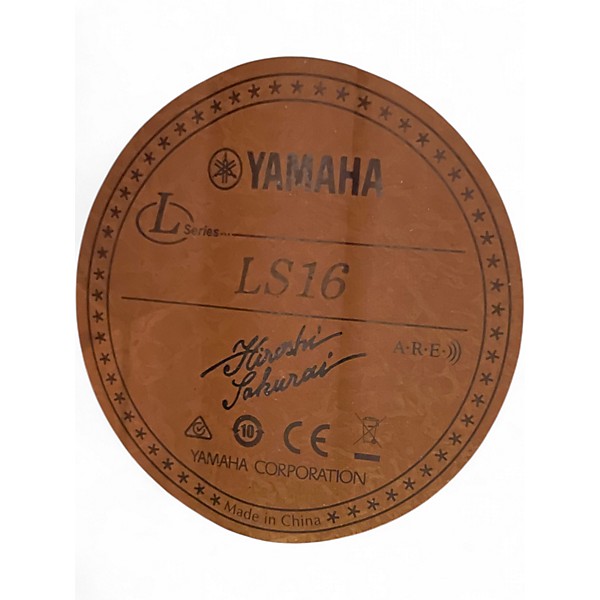 Used Yamaha LS16 ARE Sunburst Acoustic Guitar