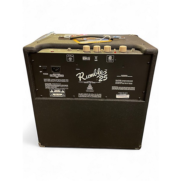 Used Fender Rumble 25 25W 1x8 Bass Combo Amp