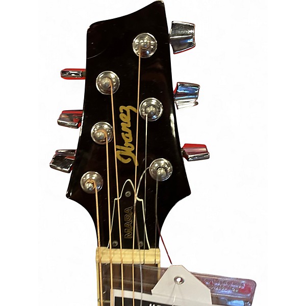 Used Ibanez SX72TBS1203 Trans Blue Acoustic Electric Guitar