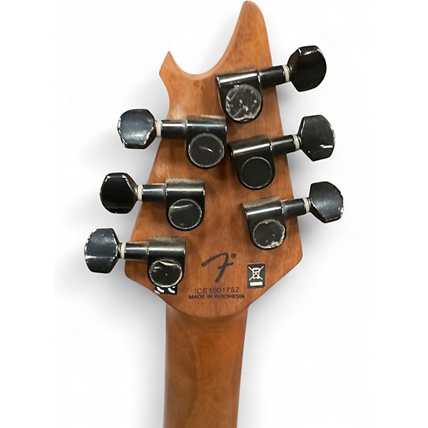 Used EVH Wolfgang Nuclear Green Solid Body Electric Guitar