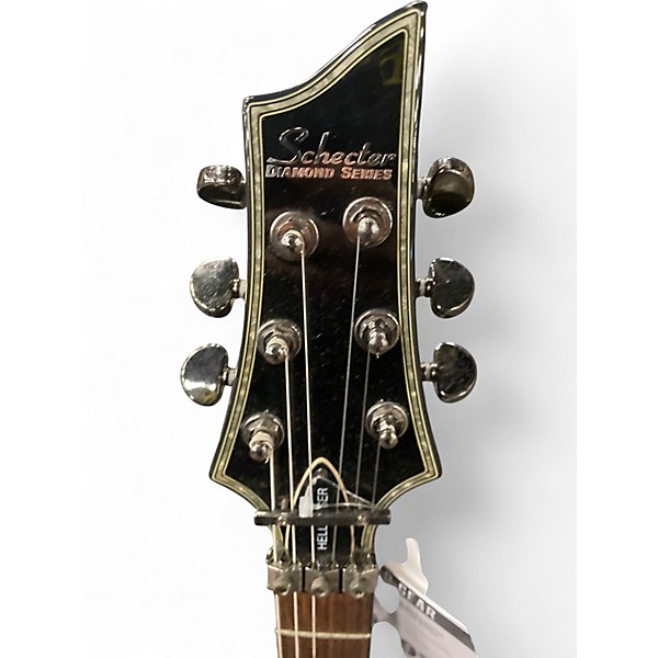 Used Schecter Guitar Research Hellraiser C1 Black Solid Body Electric Guitar