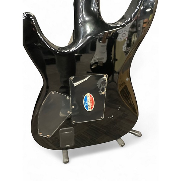 Used Schecter Guitar Research Hellraiser C1 Black Solid Body Electric Guitar