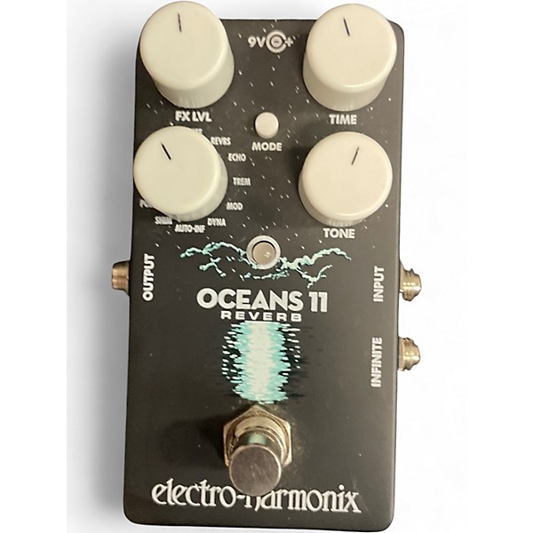 Used Electro-Harmonix Oceans 11  Reverb Effect Pedal