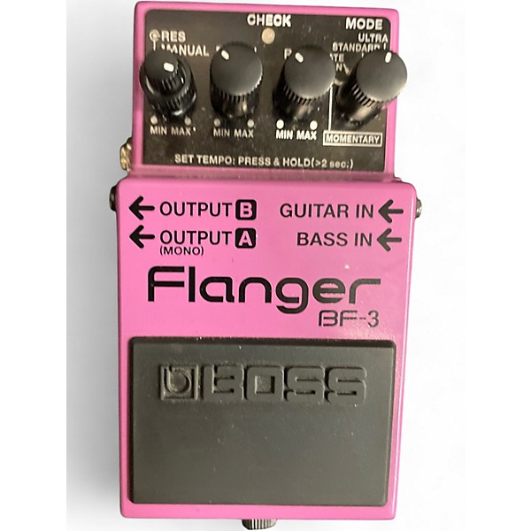 Used BOSS BF3 Flanger Effect Pedal