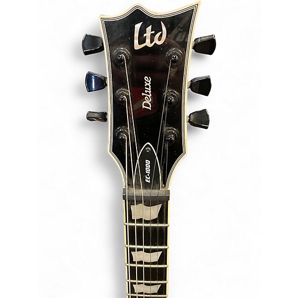 Used ESP LTD EC1000 Black Solid Body Electric Guitar