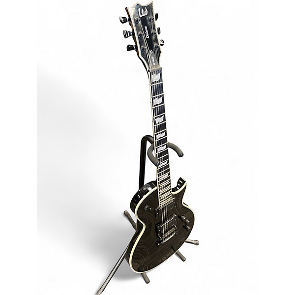 Used ESP LTD EC1000 Black Solid Body Electric Guitar