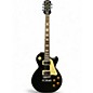 Used Epiphone Les Paul Standard Ebony Solid Body Electric Guitar thumbnail