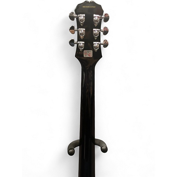 Used Epiphone Les Paul Standard Ebony Solid Body Electric Guitar