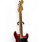 Used Fender Player Stratocaster Candy Apple Red Solid Body Electric Guitar