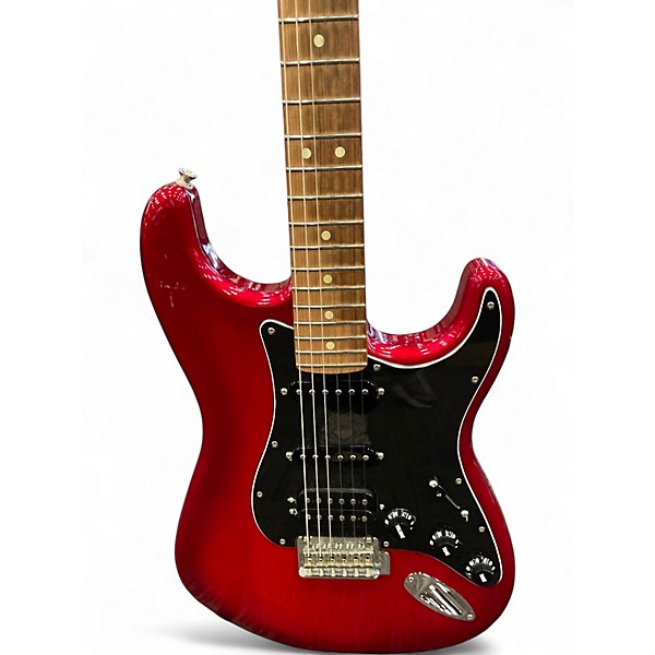 Used Fender Player Stratocaster Candy Apple Red Solid Body Electric Guitar