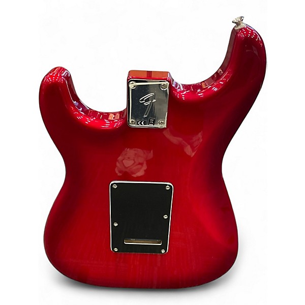 Used Fender Player Stratocaster Candy Apple Red Solid Body Electric Guitar