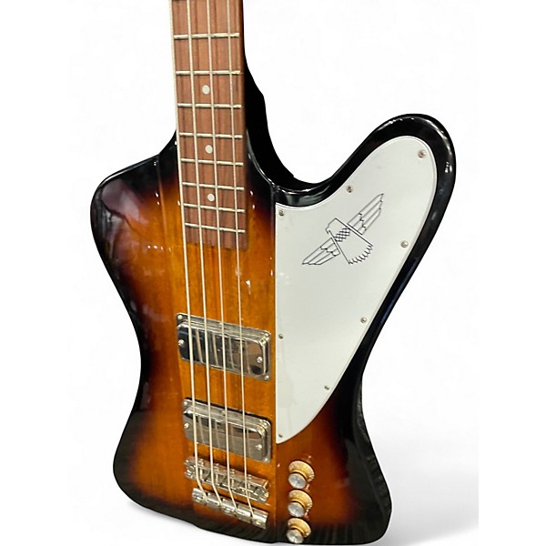 Used Epiphone Thunderbird IV 3 Color Sunburst Electric Bass Guitar