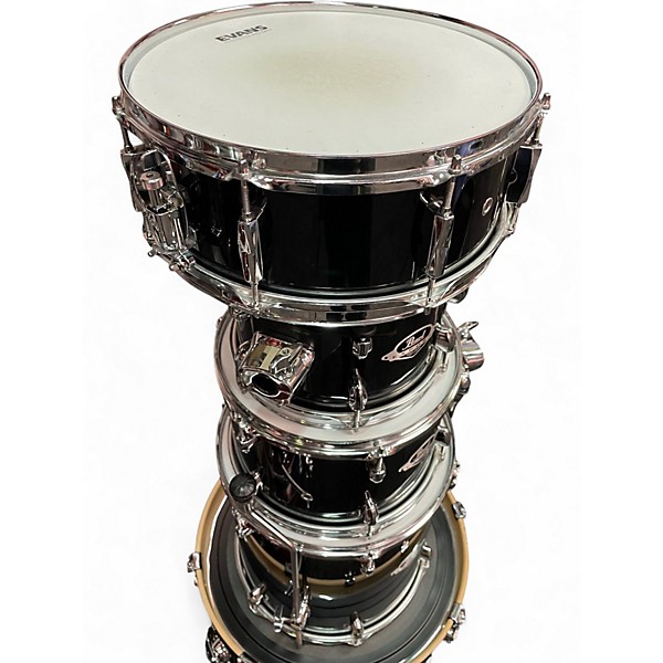 Used 2020s Pearl 5 Piece Export Black Onyx Drum Kit