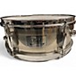 Used Pearl 13in SS Steel Snare Chrome Drum