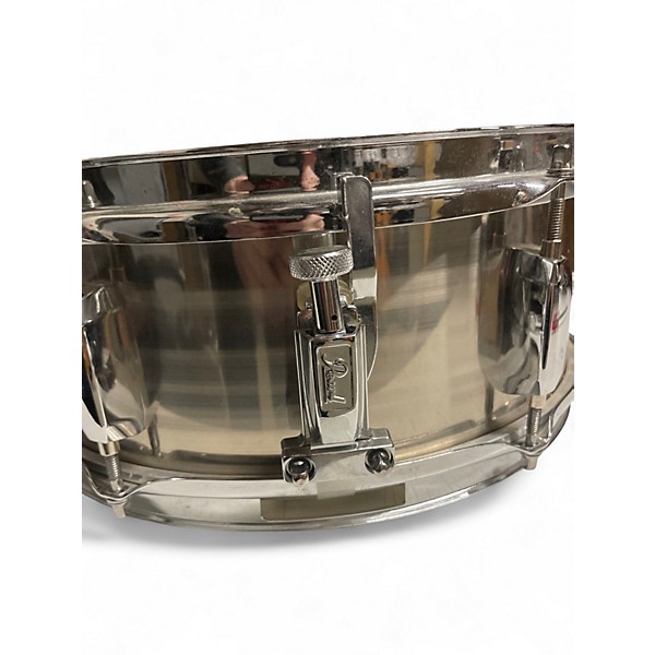 Used Pearl 13in SS Steel Snare Chrome Drum