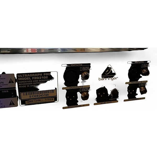 Used 2013 Behringer FBQ3102 Equalizer