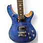 Used PRS se doublecut mccarty Blue Solid Body Electric Guitar