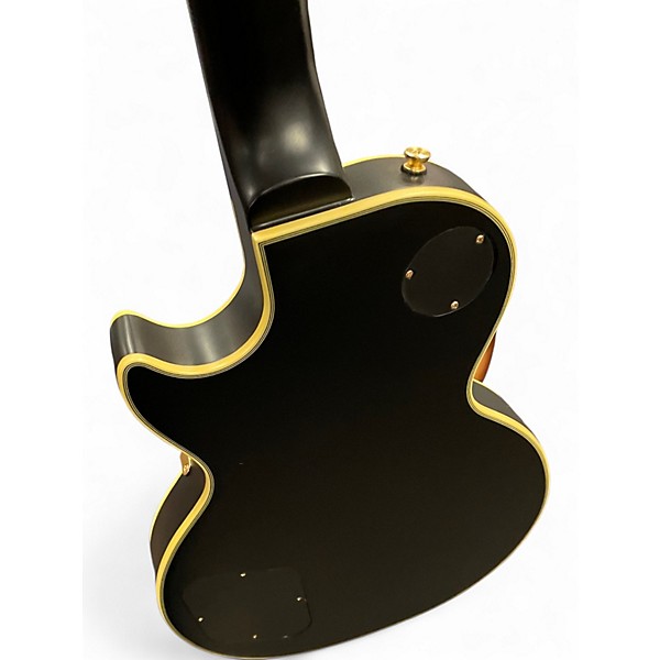 Used Epiphone Les Paul Custom p90 Black Solid Body Electric Guitar