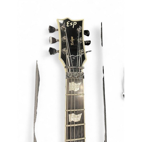 Used 2012 ESP Eclipse Standard Series Black Solid Body Electric Guitar