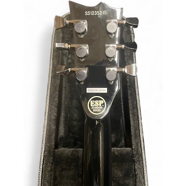 Used 2012 ESP Eclipse Standard Series Black Solid Body Electric Guitar