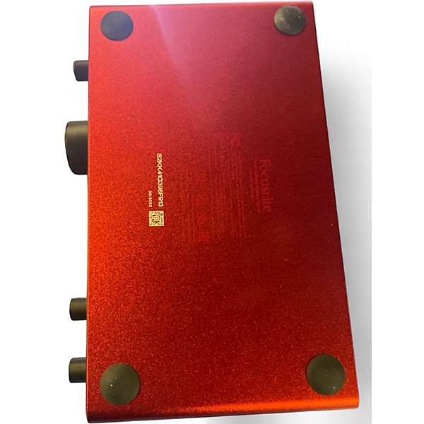 Used Focusrite Gen 4 2i2 Audio Interface