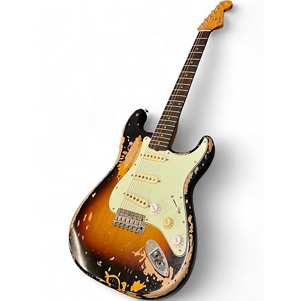 Used Fender MIKE MCCREADY STRATOCASTER 3 Color Sunburst Solid Body Electric Guitar