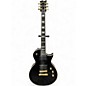 Used ESP LTD EC1000 Deluxe Black Solid Body Electric Guitar thumbnail