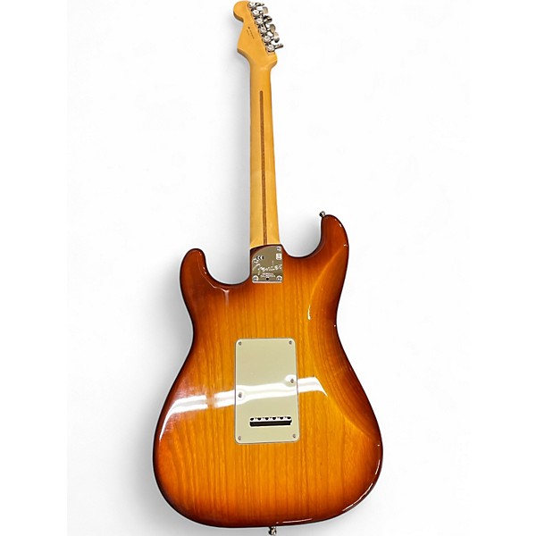 Used Fender strat deluxe Natural Solid Body Electric Guitar