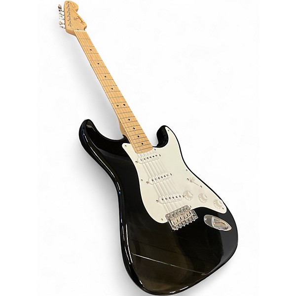 Used Fender ERIC CLAPTON BLACKIE Black Solid Body Electric Guitar