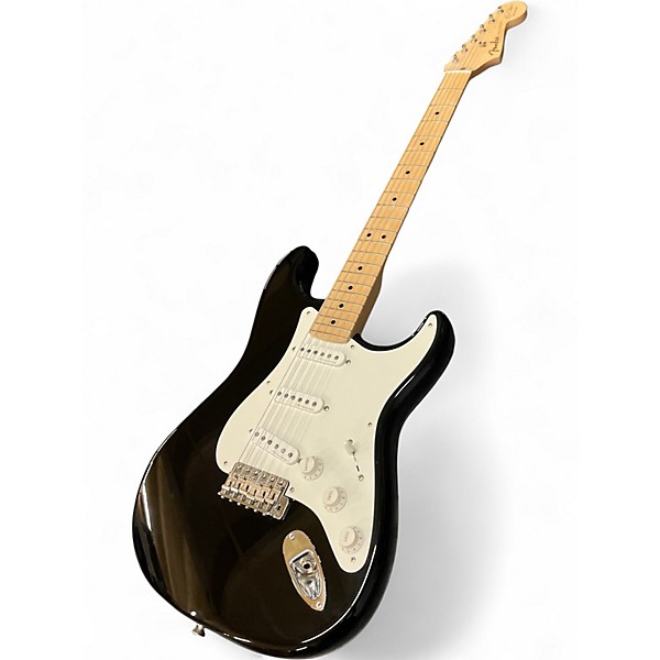 Used Fender ERIC CLAPTON BLACKIE Black Solid Body Electric Guitar