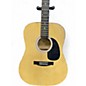 Used Squier Dreadnought Natural Acoustic Guitar