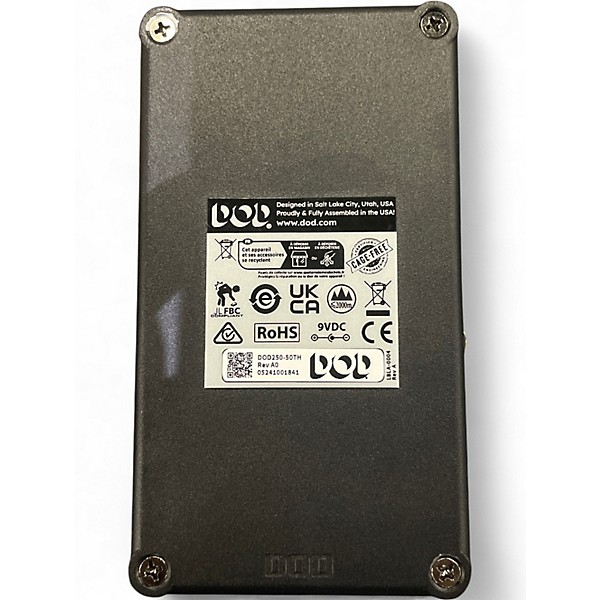 Used DOD 250 50th Anniversary Edition Overdrive Preamp Effect Pedal