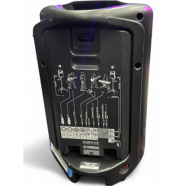 Used Yamaha 400S PAIR  Powered Speaker