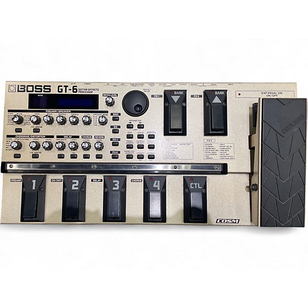Used BOSS gt6 Effect Processor