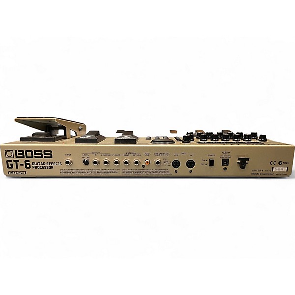Used BOSS gt6 Effect Processor