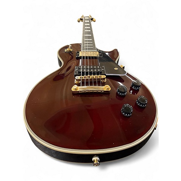 Used 2023 Epiphone JERRY CANTRELL WINO LES PAUL Wine Red Solid Body Electric Guitar