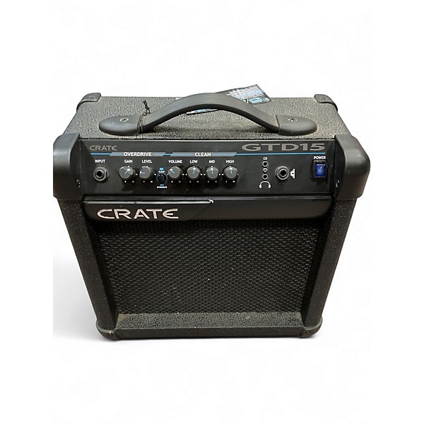Used Crate GTD15 Guitar Combo Amp