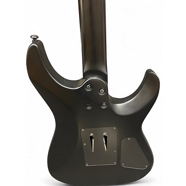 Used Schecter Guitar Research demon 6 LH Black Solid Body Electric Guitar