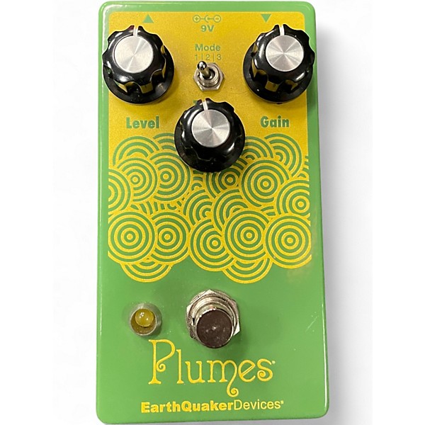 Used EarthQuaker Devices Plumes Small Signal Shredder Overdrive Effect Pedal