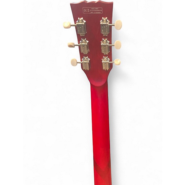 Used Harley Benton SC JUNIOR P90 Heritage Cherry Solid Body Electric Guitar