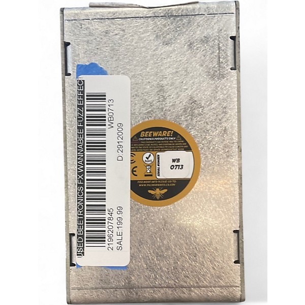 Used Beetronics FX WANNABEE FUZZ Effect Pedal