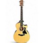 Used Taylor 314CE V-Class Natural Acoustic Electric Guitar thumbnail