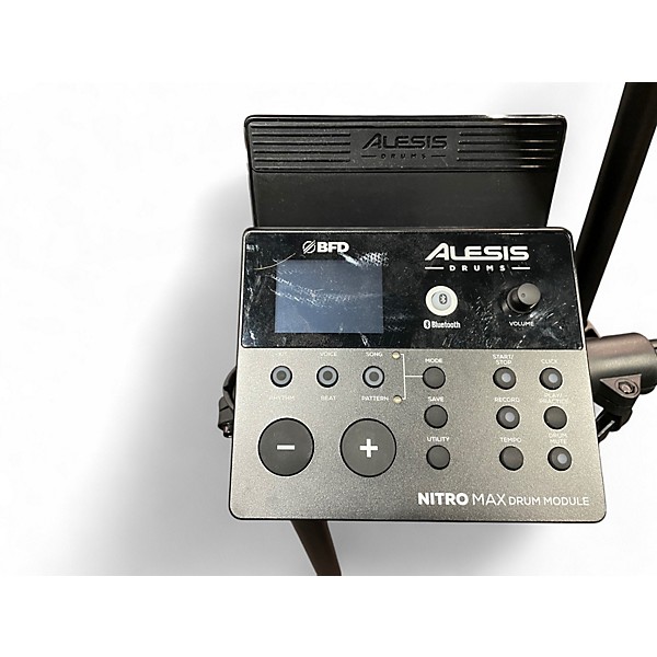 Used Alesis Nitro Max Red Electric Drum Set