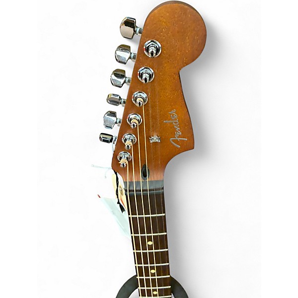 Used Fender ACOUSTASONIC STANDARD JAZZMASTER Honey Burst Acoustic Electric Guitar