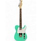 Used Squier Telecaster SATIN GREEN Solid Body Electric Guitar thumbnail