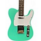 Used Squier Telecaster SATIN GREEN Solid Body Electric Guitar