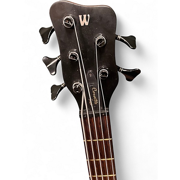 Used Warwick Corvette Standard 5 String nirvana black Electric Bass Guitar